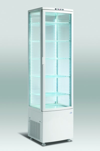 Scandomestic display kjøleskap hvit RTC 287 WE