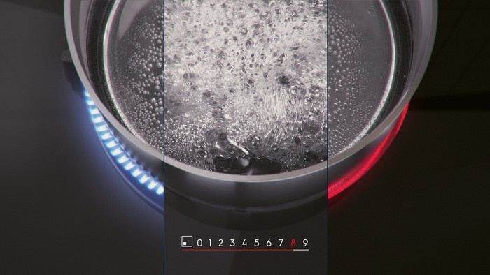 Electrolux komfyr Induksjon hvit LKI66440NW