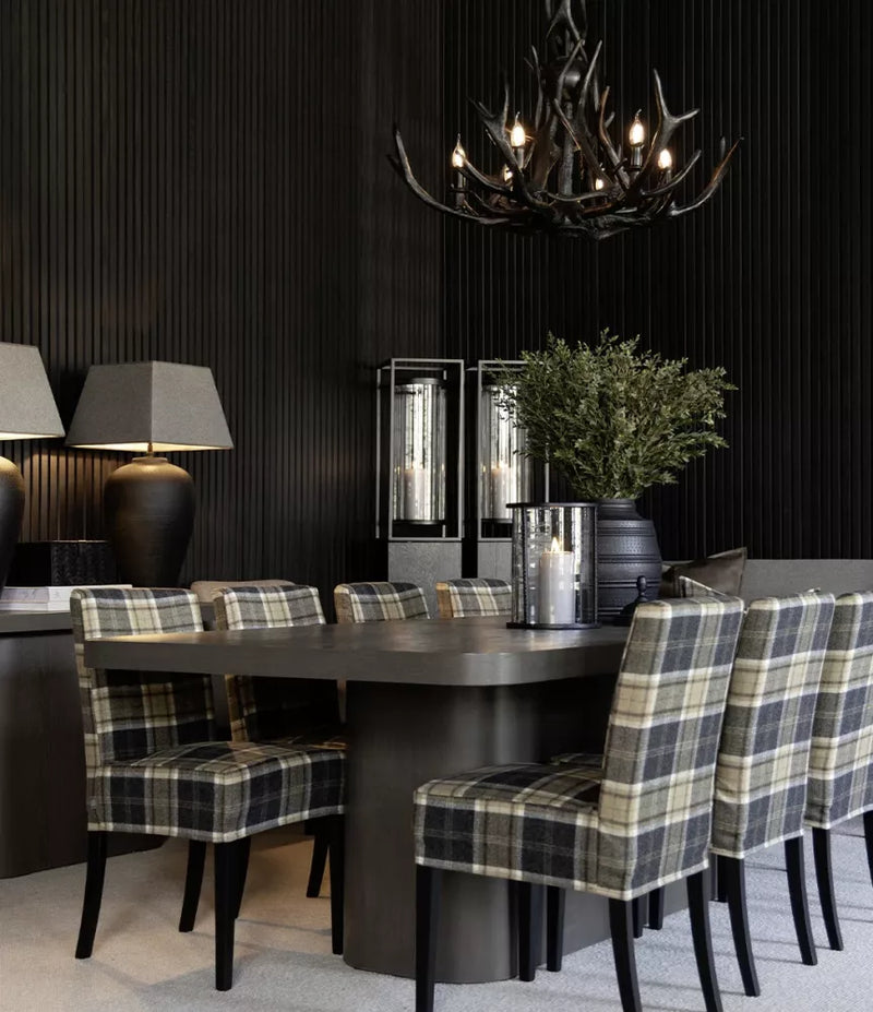 Artwood Antler Chandelier Svart