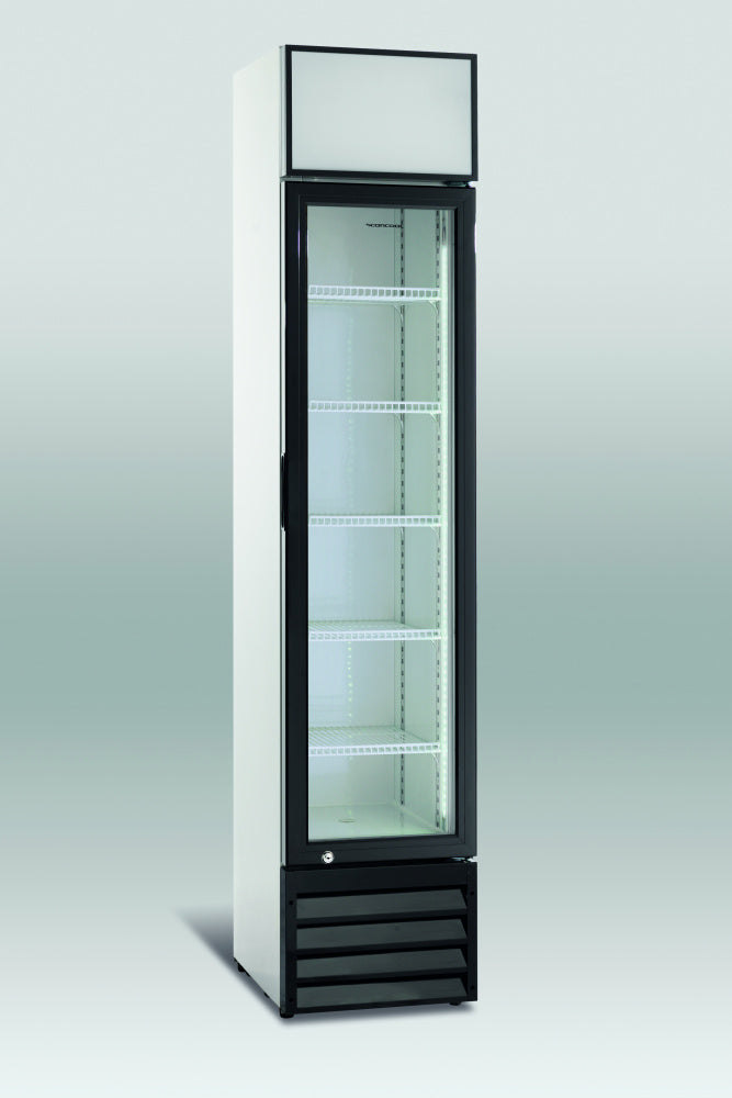 Scandomestic display kjøleskap hvit SD 217 E