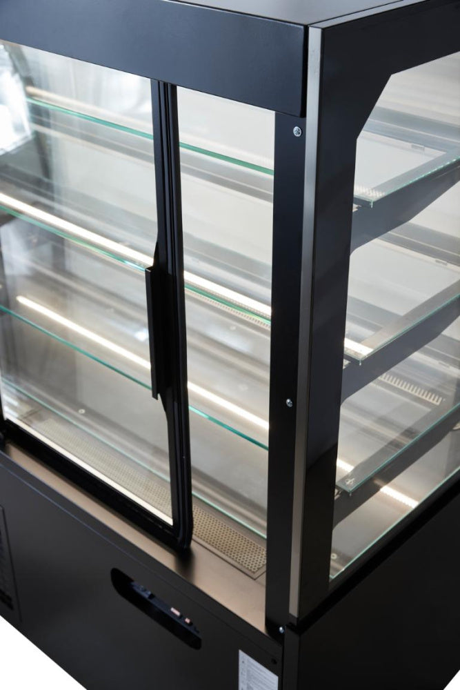 Vibocold kjøledisk Oslo med justerbare hyller sort 137 cm OSC 140CN NEW