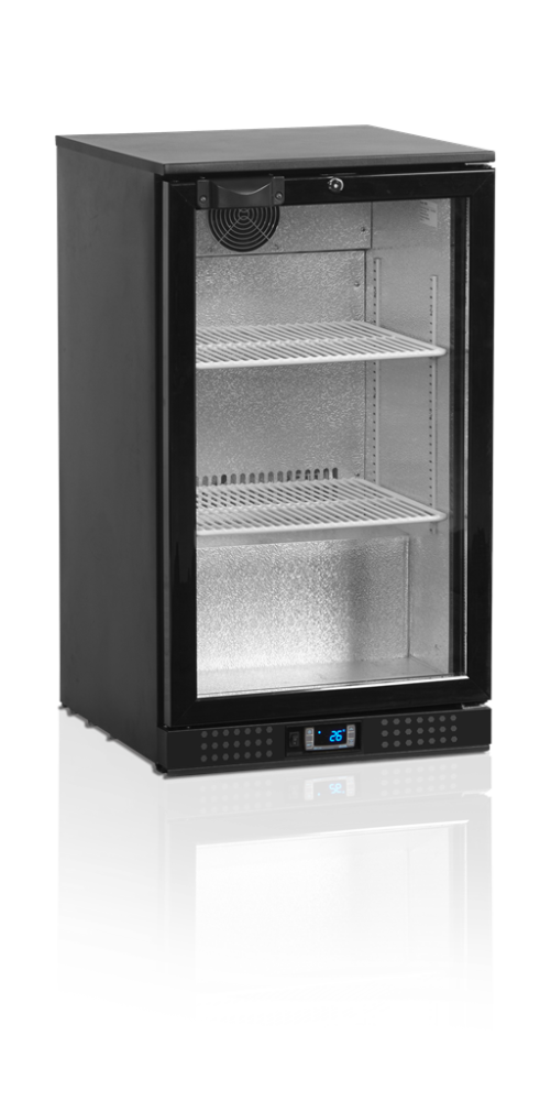 Tefcold Backbar / Bar kjøleskap svart 87 cm DB105H