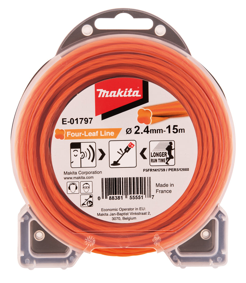 Makita Trimmertråd kløverformet E-01797