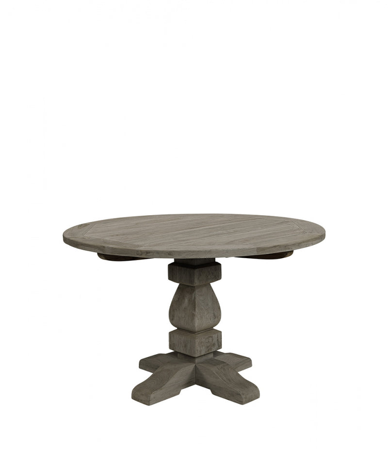 Artwood FRENCH spisebord utebord ø 150 cm grå Teak