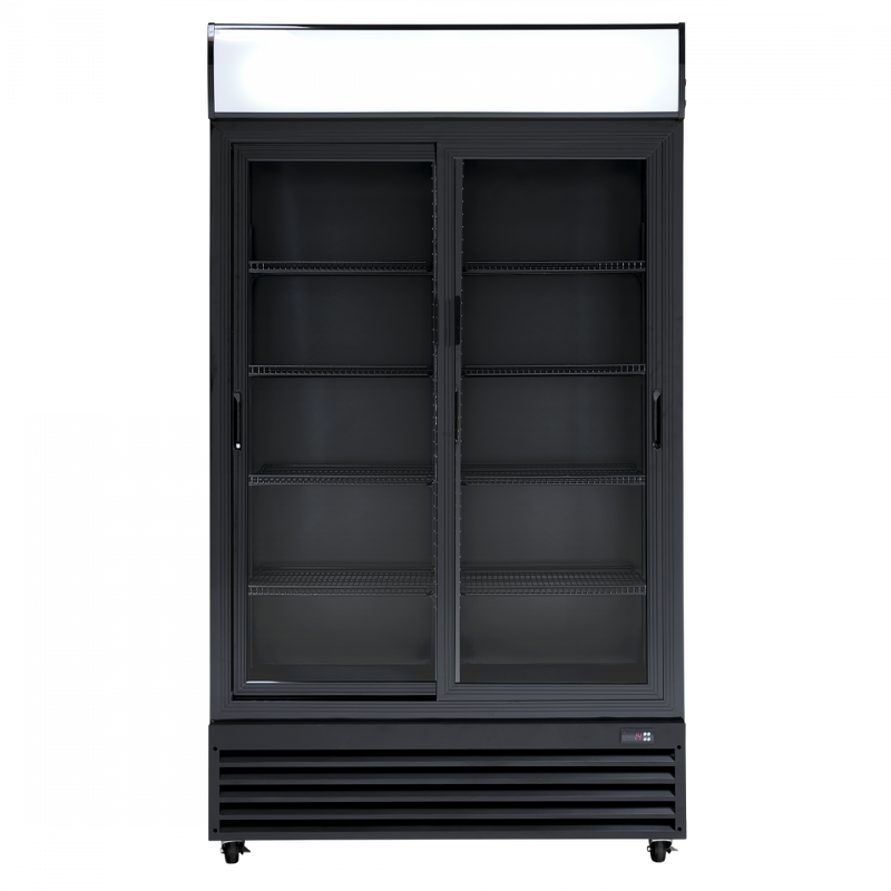 Scandomestic display kjøleskap svart SD 1002 BSLE