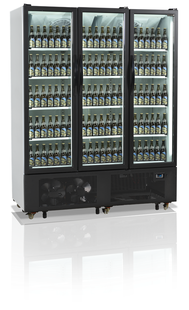 Tefcold display kjøleskap 3 dører FS1600H