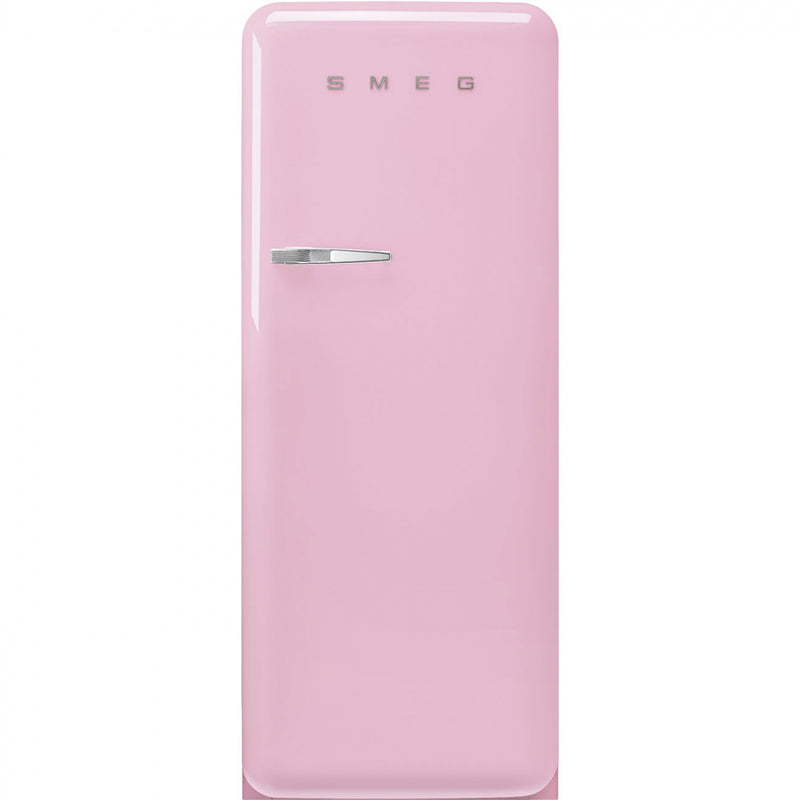 Smeg kjøleskap med innebygd frys 153 cm i rosa FAB28RPK5