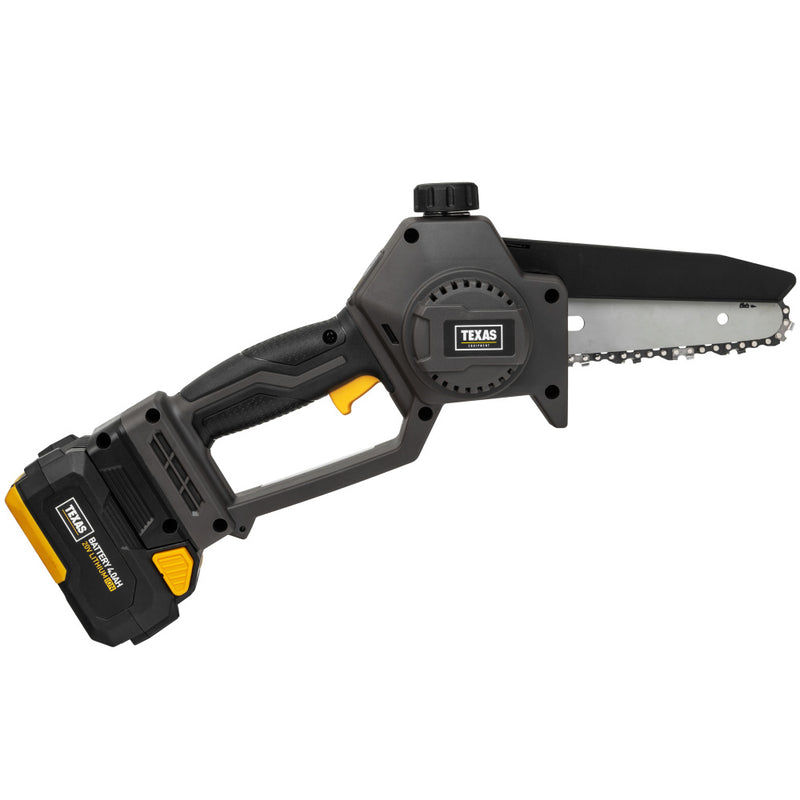 Texas motorsag enhånds CHX2000 (20V) m/4Ah batteri+lader 90063260