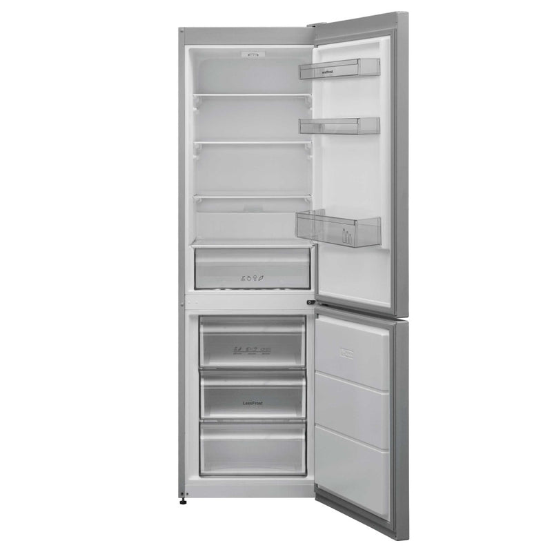 Vestfrost kombiskap rustfritt stål 186 cm 29108