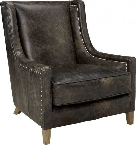 ARTWOOD aw44 lenestol skinn nougat