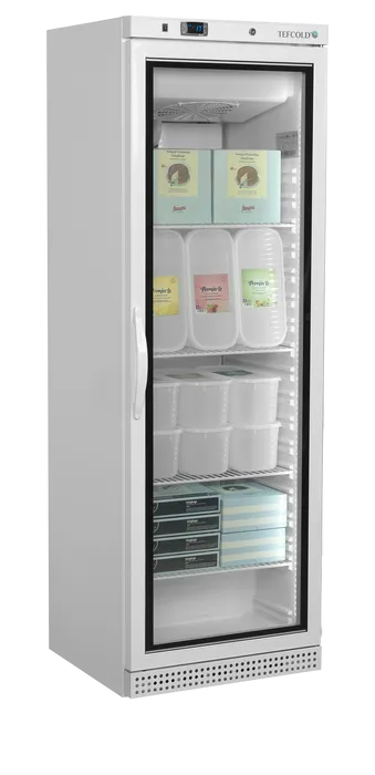 Tefcold display fryseskap hvit UF400VGW
