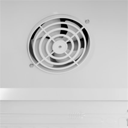 Tefcold display display fryseskap 85 cm med lås UF200G