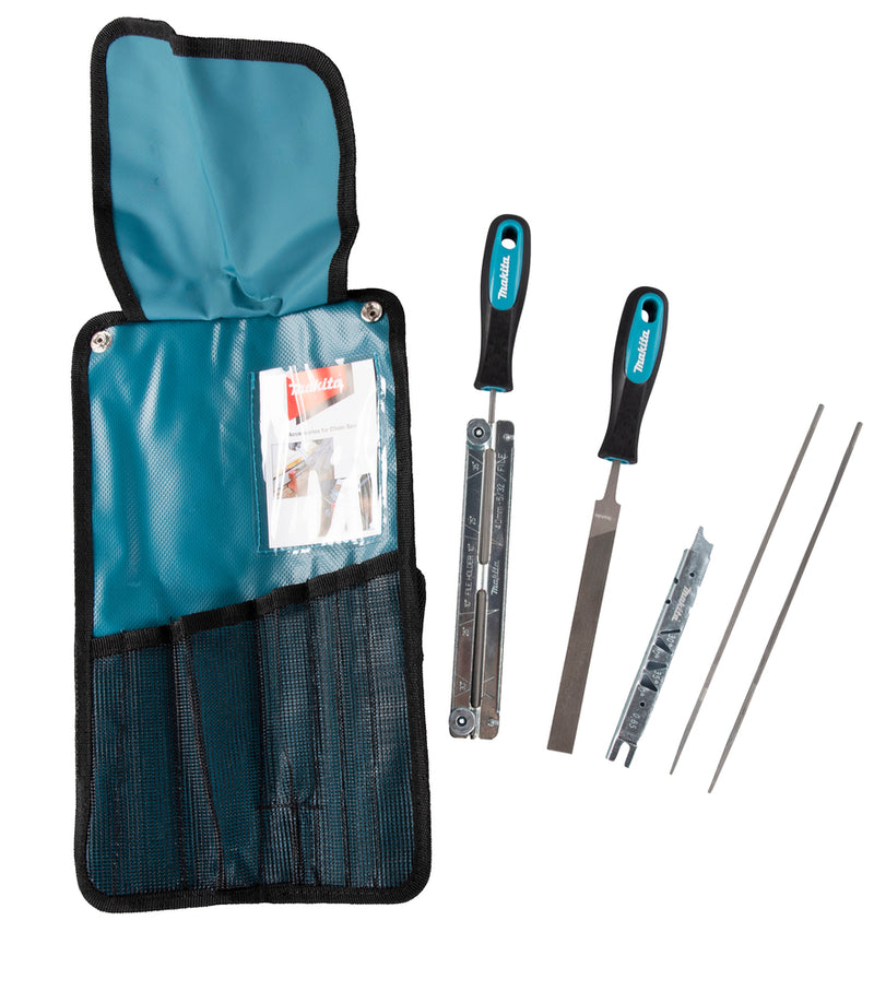 Makita komplett filsett 4,0mm til kjede- og motorsag