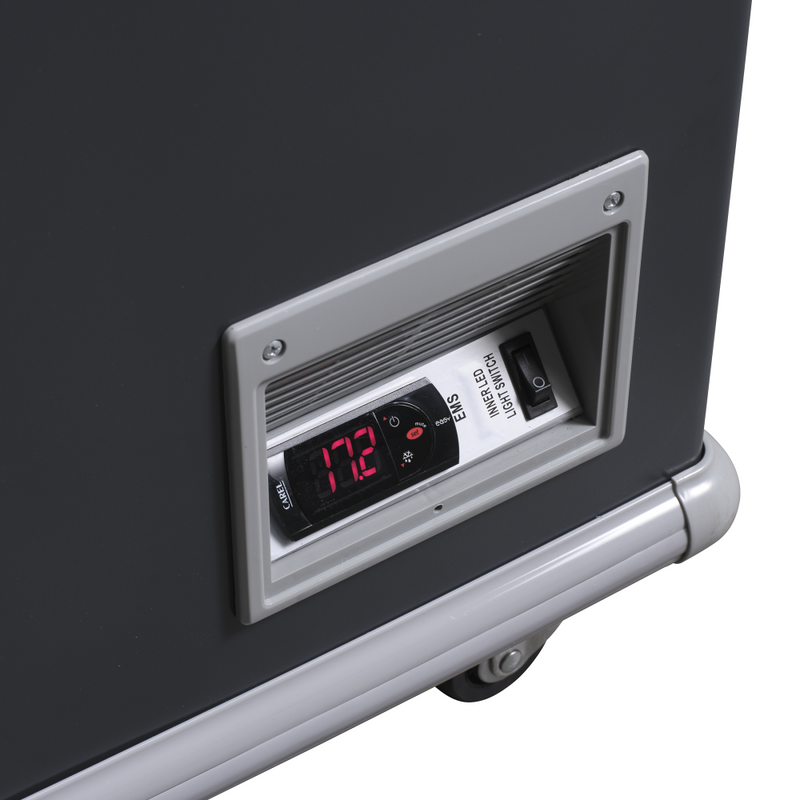 Scandomestic displayfryseboks grå 501 liter SIF700ADGC