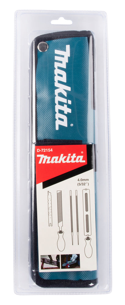 Makita komplett filsett 4,0mm til kjede- og motorsag
