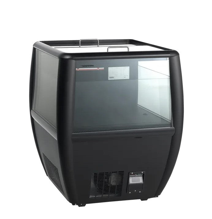 Scandomestic impulskjøler / fryser svart OTF 87 BE