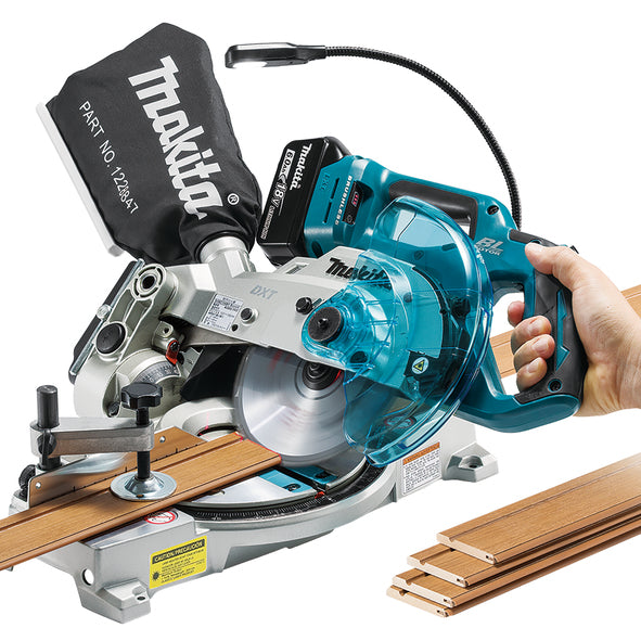 Makita kapp og gjærsag DLS600Z 165MM 18V BØRSTELØS