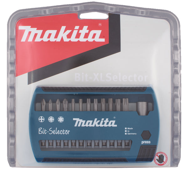 Makita bitsett 13 Deler - PH, TX Slagsikre P-74740