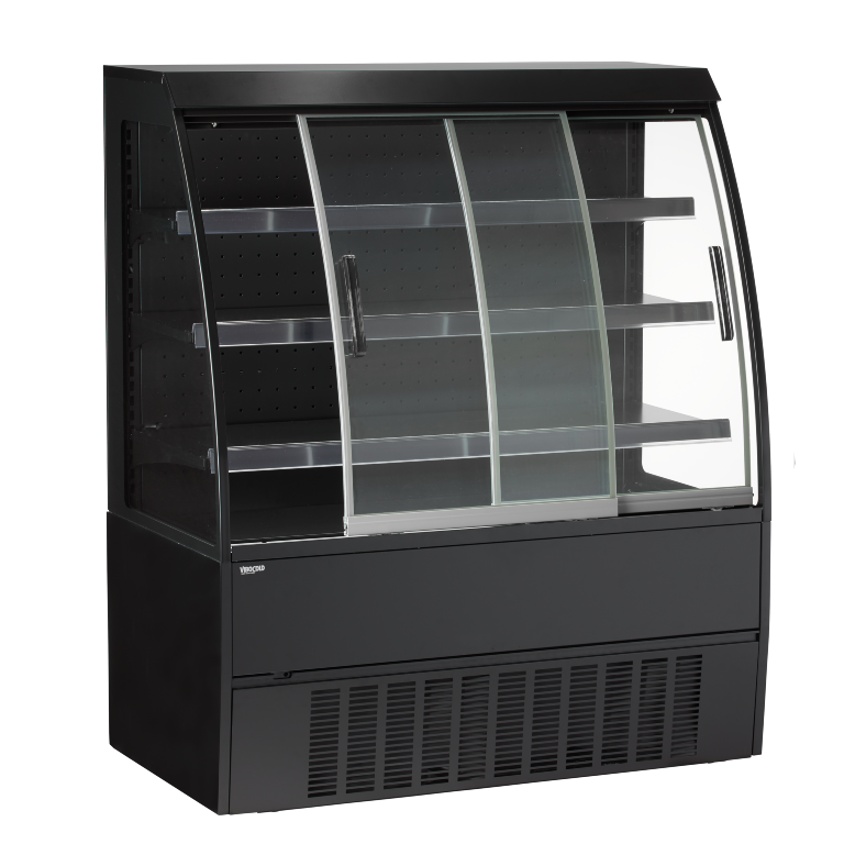 Vibocold impuls display kjøleskap Riga med skyvedører RSC 90 WHD 9005