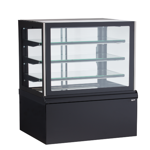 Vibocold kjøledisk Oslo med ventilert kjøling sort 137 cm OSC 140S