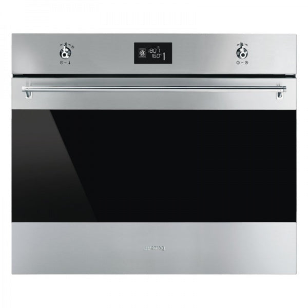 Smeg classic multifunksjonsovn rustfritt stål 70 cm SF7390X