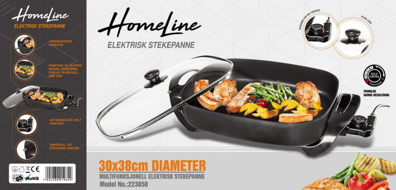 Homeline elektrisk stekepanne 223050