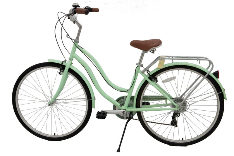 Phoenix City Breeze damesykkel med 7 gir grønn