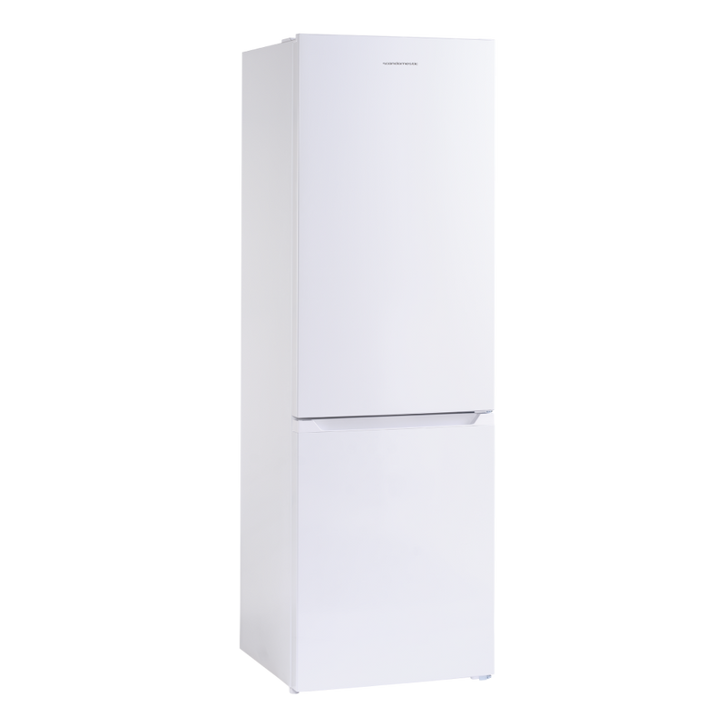 Scandomestic frittstående kombinert kjøl- og fryseskap hvit 186 cmCBF293NFWD