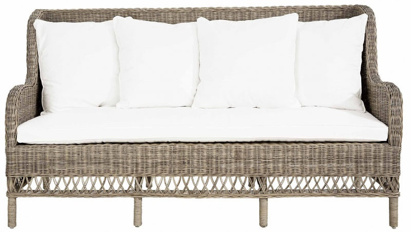 Artwood ESTELLE spisestuesofa 3-seter Kubu Slimit Grey uten put