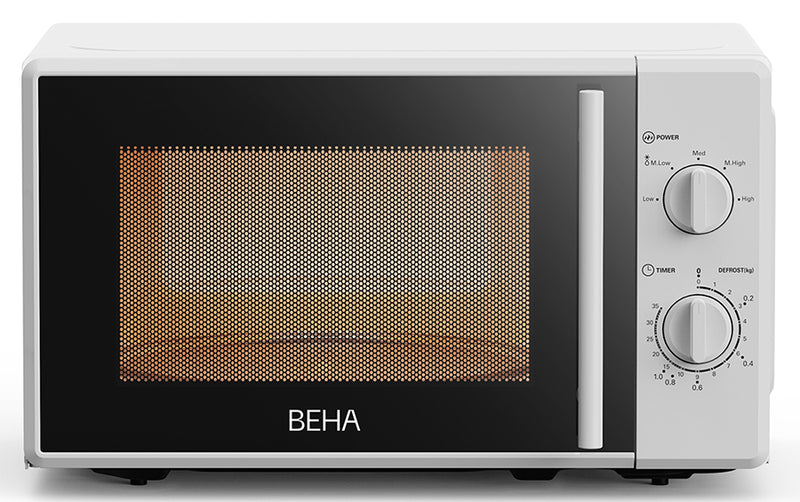 Beha mikrobølgeovn hvit 20 liter mekanisk MO 2025 220025