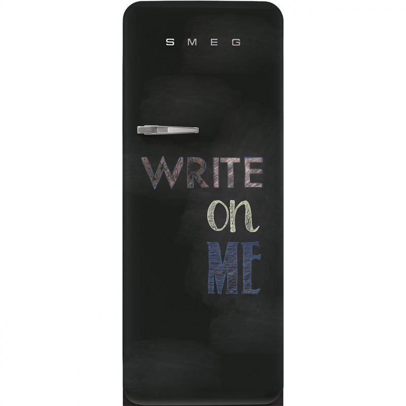 Smeg kjøleskap med innebygd frys black board/tavle FAB28RDBB5