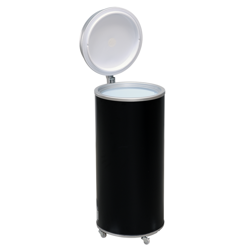 Scandomestic tønnekjøler 104 cm sort 58 L CC66BBCAN