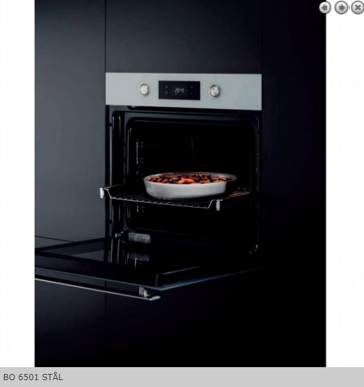 Silverline integrert stekeovn stål BO 6501 RF