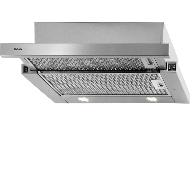 Gram uttrekksventilator stål 60 cm EFU 604-90 X