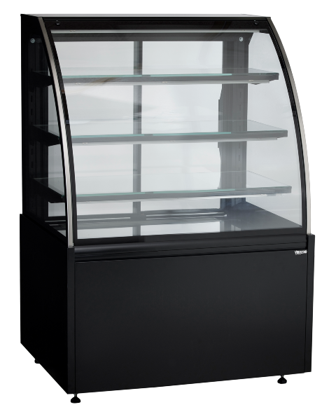 Vibocold kjøledisk Oslo med automatisk luftfukter sort 137 cm OSC 100C NEW HC S