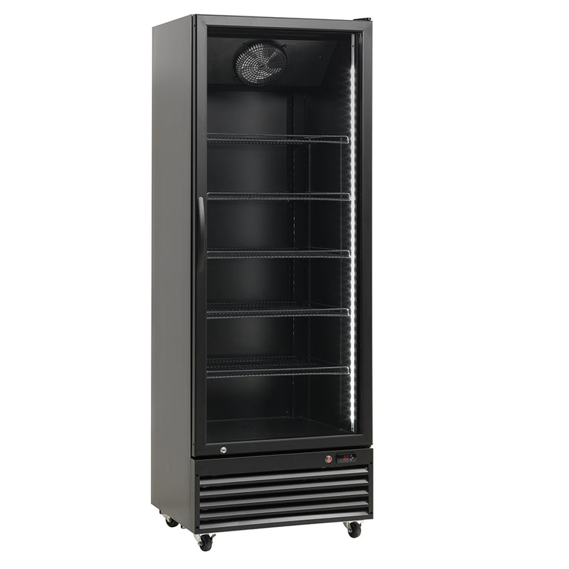 Scandomestic displaykjøleskap SD 726 BE sort 205,8 cm