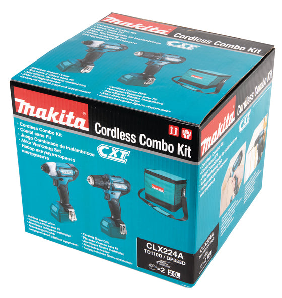 Makita Batterimaskinsett CLX224A
