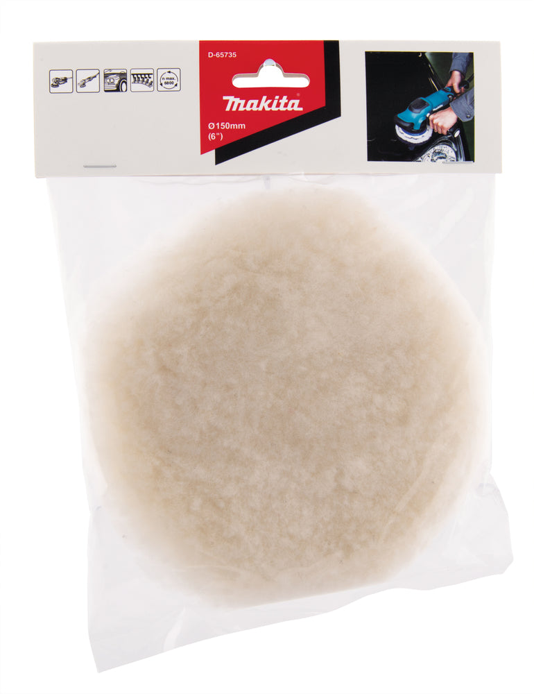 Makita LAMMEULLSHETTE 150MM VELCRO D-65735