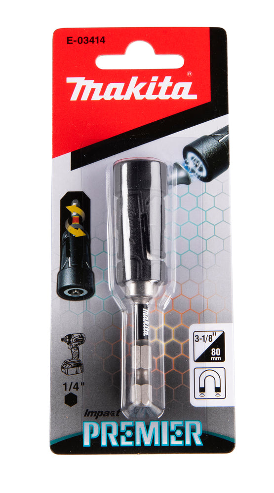 Makita impact premier ultramag bitsholder, 79 mm, 1/4" E-03414