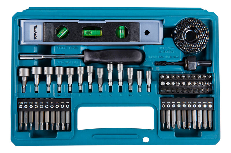Makita bor- og bitssett E-10730