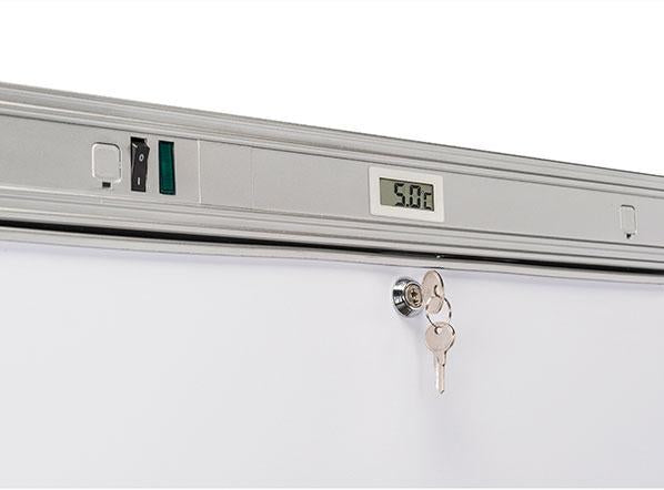 Vibocold lager kjøleskap hvit 183 cm KSVC 390