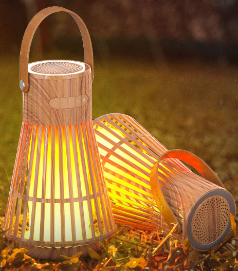 Homeline Mitra flammelampe bambus 420011