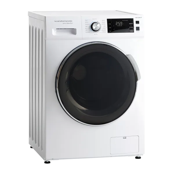 Scandomestic vaskemaskin i hvit 1400 omdr 8 kg WAH 2908 W
