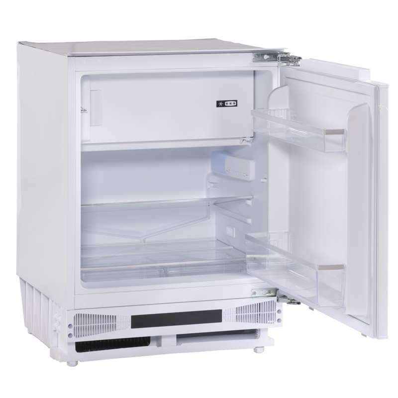 Scandomestic frittstående kombinert kjøl- og fryseskap hvit 82 cm BIC111WE