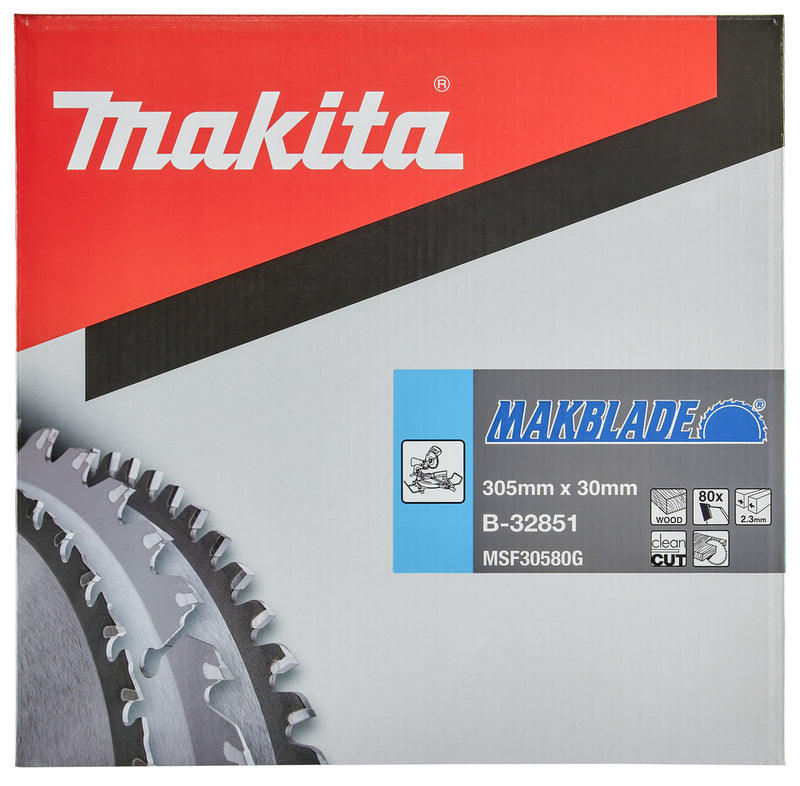 Makita sirkelsagblad Makblade T.C.T., 305 x 30 mm, 80 TB-32851