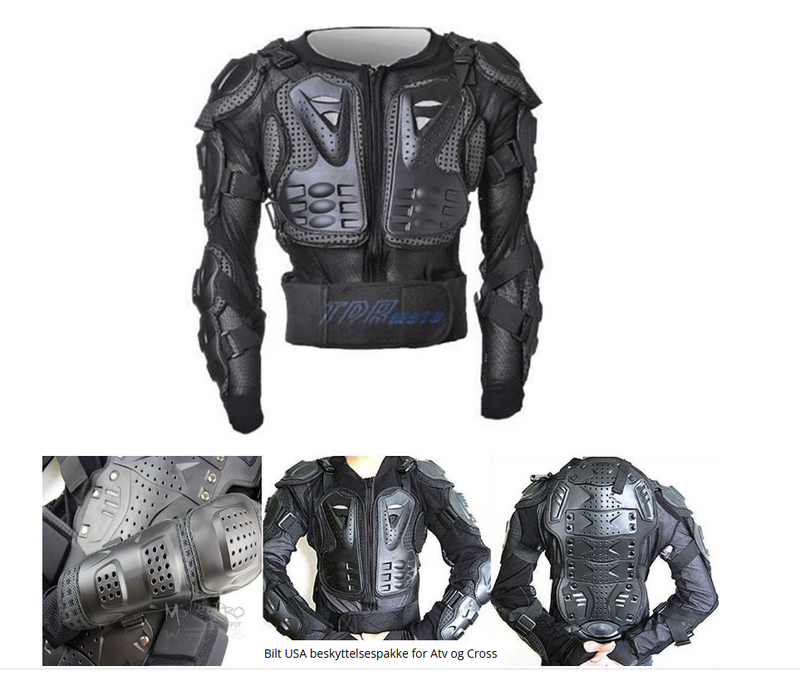 Beskyttelsespakke for Atv og Cross Bilt USA