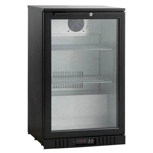 Scandomestic Backbar / Bar kjøleskap i svart SC 131 HE