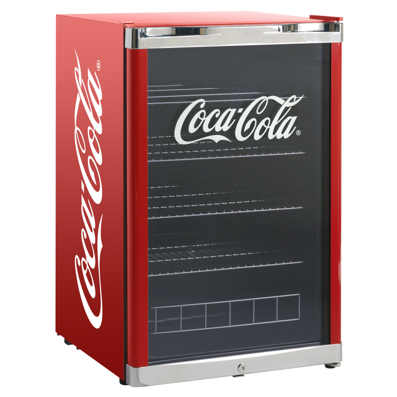Scandomestic display kjøleskap 84 cm Coca-Cola Highcube GDE