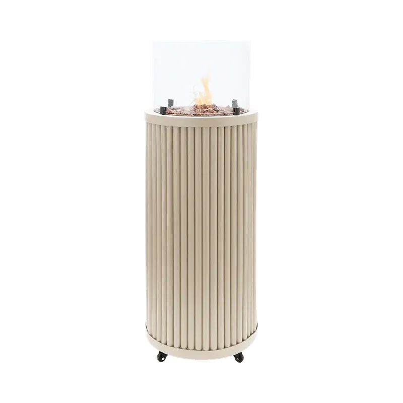 Trend Collection gasslanterne frittstående Cosipillar Curved beige 5981470