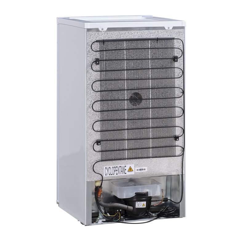 Scandomestic kombiskap hvit 150L SKB182WE